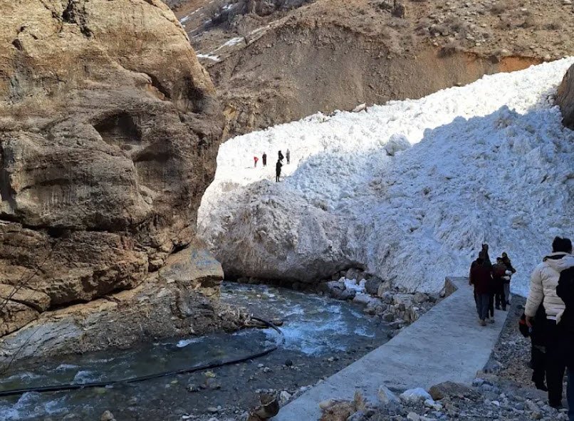 Ab Sefid Waterfall, Iran
